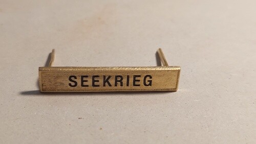 Gefechtsspange seekrieg zur - "seekrieg",
