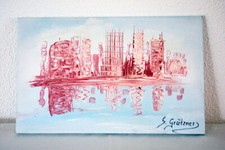Abstrakte malerei kunst acryl - malerei,