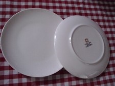 2x Maxwell & Williams Brot-Teller / Dessertteller CASHMERE Ø16cm weiß Porzellan 