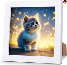 Diamond Painting Bilder Kinder Mädchen, 5D Diamant Katze Malerei Set Mit 