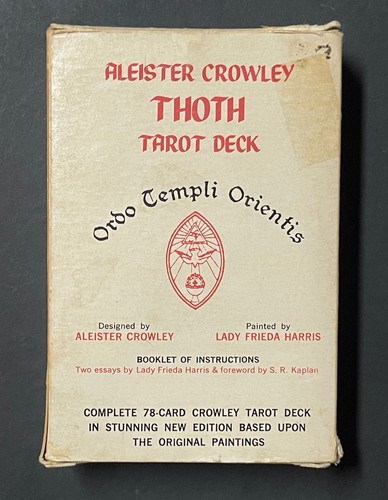 Aleister crowley thoth tarot - aleister,