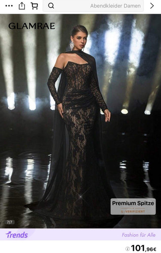 Glamrae damen abendkleid - glamrae,