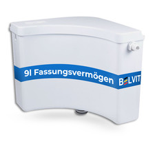 Eck-Spülkasten Aufputz WC