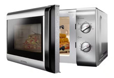 Mikrowelle Silber 800W 20L