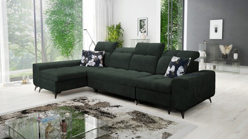 Sofa mit ottomane wohnzimmer - sofa,