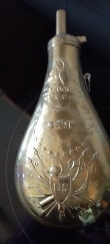 Alte pulverflasche pulverhorn - pulverflasche,