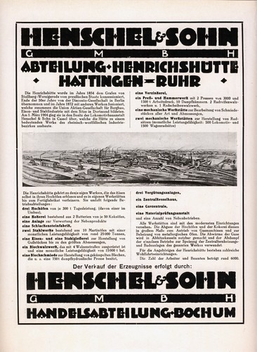 Henschel henrichshütte - henschel,