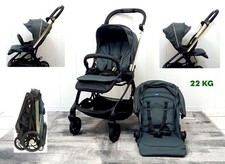 Kinderwagen Chicco One4Ever mit 2 Sitzen bis 22 kg mit Regenschutz