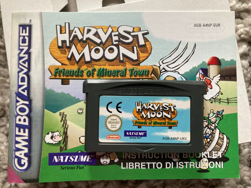 Game boy advance harvest - boy, moon