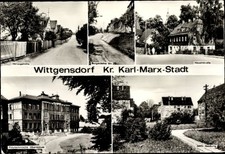 Ak Wittgensdorf Chemnitz in
