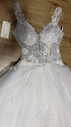 Brautkleid ballkleid weiß - ballkleid,