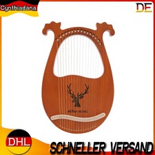 Leier Harfe Mahagoni Korpus