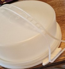 Tortenbehälter Tupperware mit Deckel + Tragegurt - auch für Kuchen