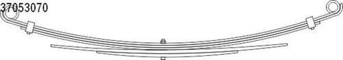 Blattfeder federnpaket - blattfeder,