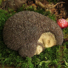 Igel mit Junges L: 22cm groß