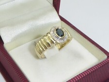 Saphir Diamant Ring 585