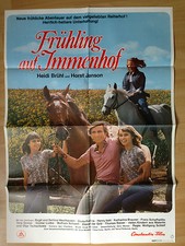 Filmposter * Kinoplakat * A1 * Frühling auf Immenhof * EA 1974 * Brühl + Janson