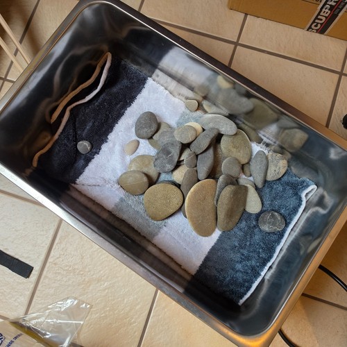 Hotstone set mit heizbecken - hotstone,