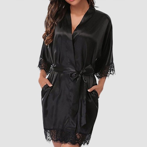 Sexy damen satin - damen, spitze