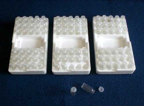 Leere glas ampullen mit - glas,