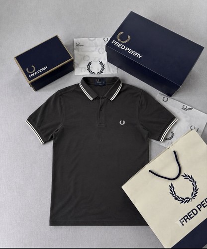 Fred perry poloshirt schwarz - poloshirt,
