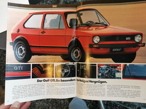 Prospekt broschüre vom - broschüre, vw