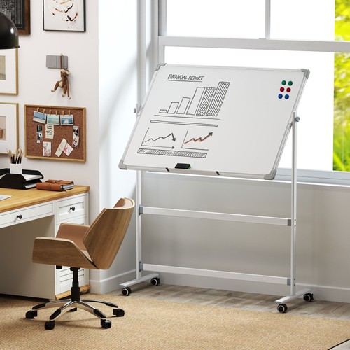 Homcom whiteboard 120 cm - 90,