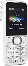 Swisstone SC230 Dual SIM Handy Farbdisplay Weiss Kinder Senioren Baustellen