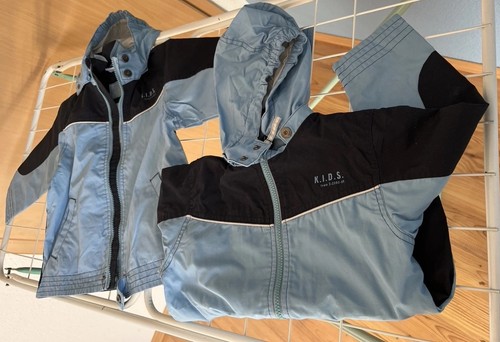 Kinder jacke blau 104 - blau, gr