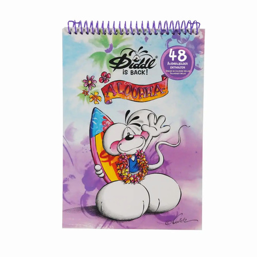 Diddl back malbuch aloha - is,