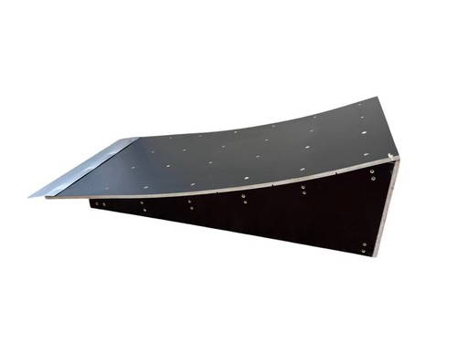 Kicker skate rampe - kicker, gebogen