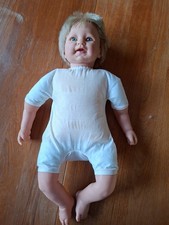 Puppe Junge 52cm mit blonden