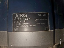 AEG OF 50 Oberfräse