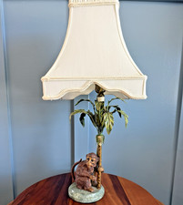 Vintage Monkey Palm Tree Table