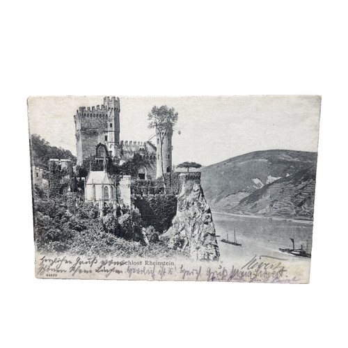 Ansichtskarte postkarte bingen - ansichtskarte,