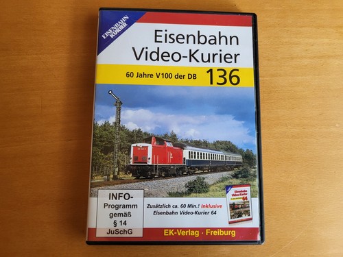 Eisenbahn video kurier 136 - video-kurier,