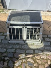 Hunde Käfig aus Aluminium mit Zwei Türen - Perfekt für zuhause oder unterwegs!