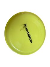 Normaderm Frisbee Vintage Werbeartikel Gelb K & A GmbH ⌀ 21,7 cm Wurfscheibe