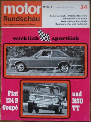 Motor rundschau nsu - motor, 24/67