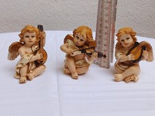 3 kleine musizierende Engel von Gilde Kunst aus den 70er/80er Jahren TOP -L597
