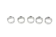 Blendringe Schalter 8N0953179 Armaturenbrett  5 Stk. Audi TT 8N Aluringe  