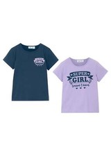 2er Pack Mädchen T-Shirt