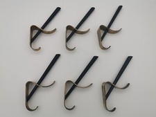 sechs Garderobenhaken , Wandhaken , Vintage , mid century