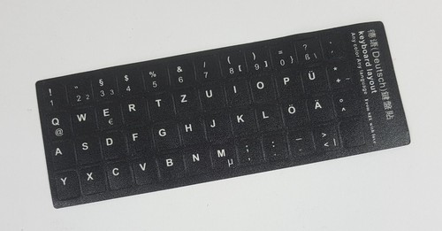 Tastatur keyboard aufkleber - tastatur,