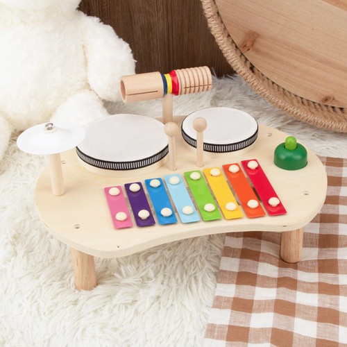 Kinder schlagzeug set holz - schlagzeug,