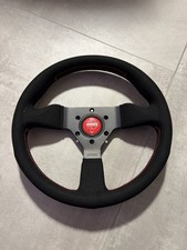 Momo wildleder Sportlenkrad