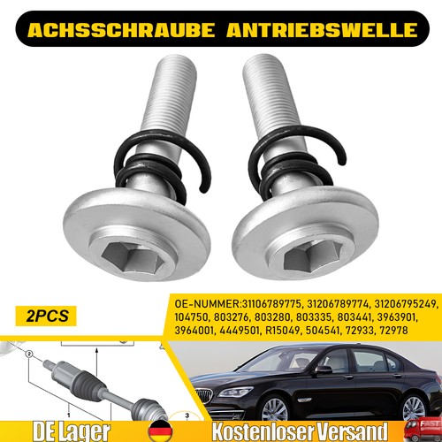 Achsschraube antriebswelle - achsschraube,