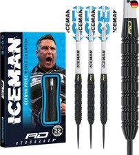 RED DRAGON Gerwyn Price Iceman Brass Steel Tip Darts Sets (Dartpfeile)