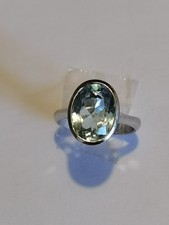 Ring mit Aquamarin in 14kt