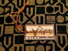 ROLEX BUBBLEBACK OVETTO VICEROY ROYAL PRINCE 1930ER/1940ER VINTAGE PAPER TAG